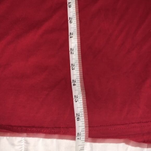 Anvil Gildan Lightweight Red "Greetings From The North Pole" T-Shirt L - Picture 8 of 8